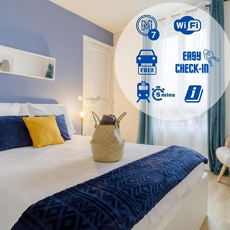 Ferienwohnung Metro 7 - Gare C - Parking Private- Easy Check-In Ivry-sur-Seine Exterior foto