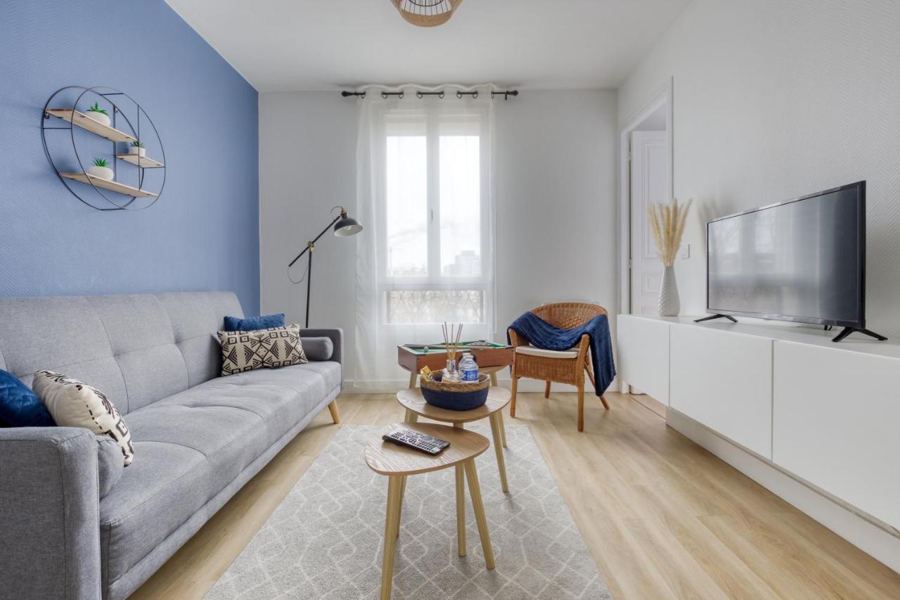 Ferienwohnung Metro 7 - Gare C - Parking Private- Easy Check-In Ivry-sur-Seine Exterior foto