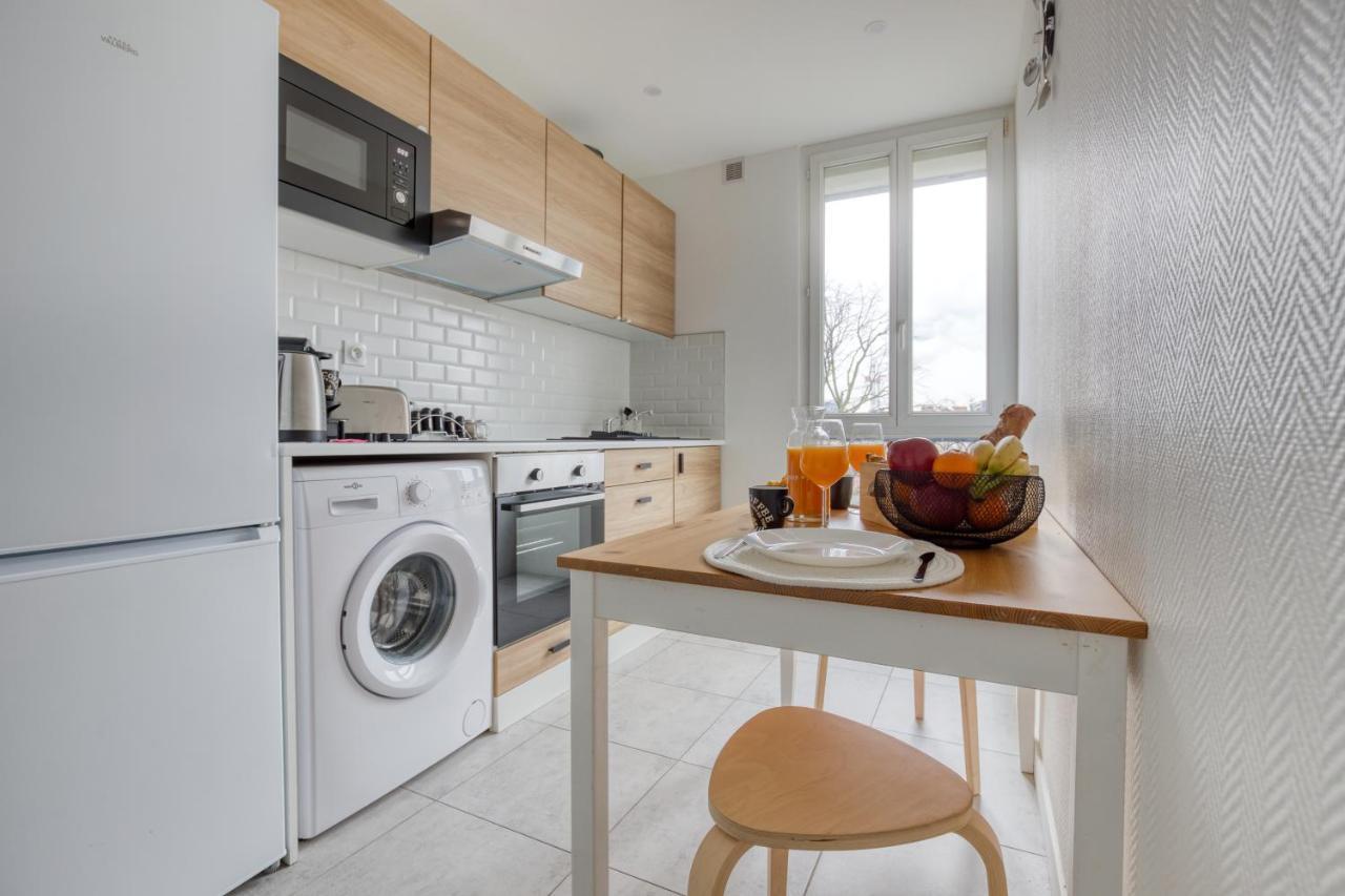 Ferienwohnung Metro 7 - Gare C - Parking Private- Easy Check-In Ivry-sur-Seine Exterior foto