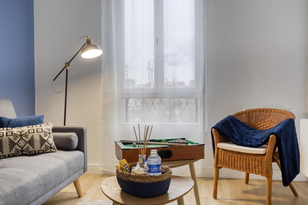 Ferienwohnung Metro 7 - Gare C - Parking Private- Easy Check-In Ivry-sur-Seine Exterior foto